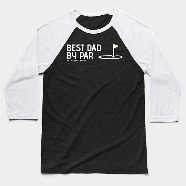 golf dad Baseball T-Shirt by Tali Publik